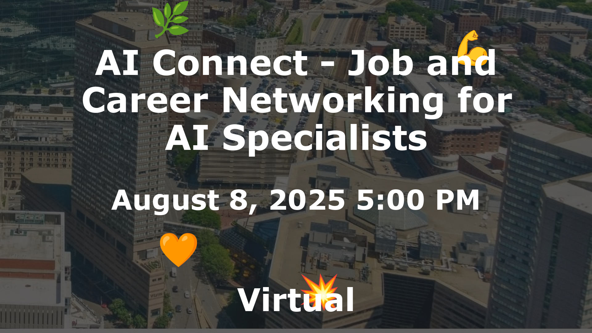 AI Connect - Job and Career Networking for AI Specialists event image